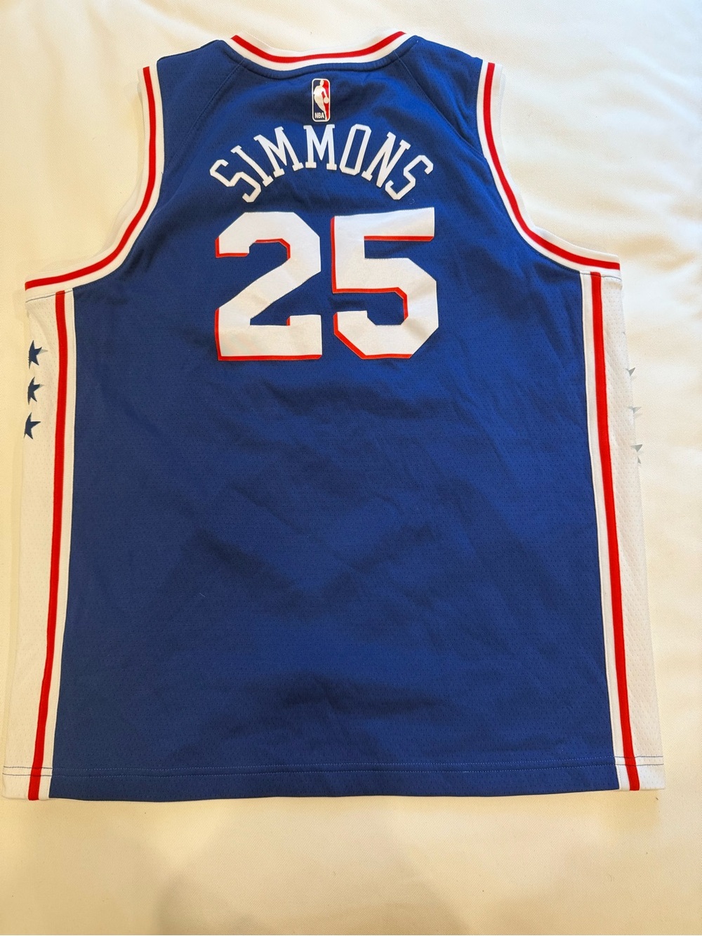 Ben Simmons #25 Philadelphia 76ers Jersey, Nike Swingman, Youth XL
